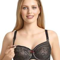 Anita Women’s Underwired Lace Nursing Bra 5053 Black 30 I