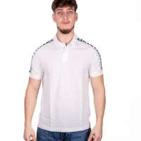 Armani Exchange Men’s Short Sleeve Jacquard Logo Polo Shirt