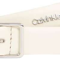 Calvin Klein Women Belt Slim Square Buckle 2.0 Leather