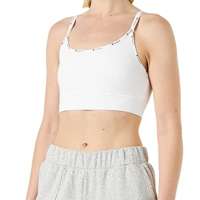 Champion Women’s Athletic C-tech Quick Dry Taped Logo Medium Support Sports Bra