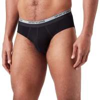 Emporio Armani Men’s Stretch Cotton Piping Logoband Brief