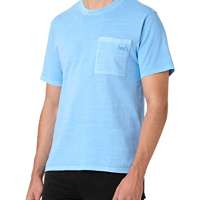 Levi’s Men’s Ss Pocket Tee Relaxed Fit T-Shirt All Aboard Blue S –