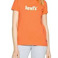 Levi’s Women’s The Perfect Tee- Poster Logo T-Shirt