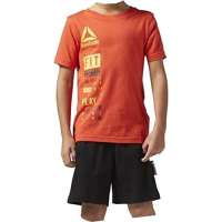 Reebok Men B ES Set Short Sleeve T-shirt – OrangeCAROTE