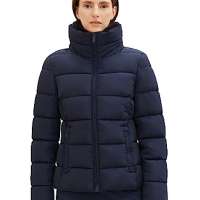 TOM TAILOR Women’s Quilted jacket with stand-up collar