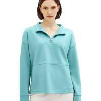 TOM TAILOR Women’s Troyer Sweatshirt