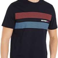 Tommy Hilfiger Men Chest Hilfiger 85 Tee SS T-Shirts