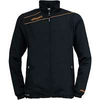 Uhlsport Men Stream 3.0 Presentation Jacket Men’s Jacket – BlackFluo Orange