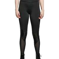 Urban Classics Women’s Ladies Highwaist Mixed Tech Leggings