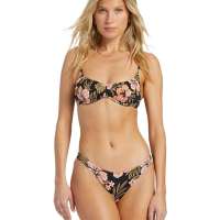 Billabong Hooked On Tropics – Low Waist Bikini Bottoms for Women