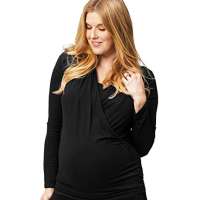 Cake Maternity Women’s Long Sleeve Maternity and Nursing Top