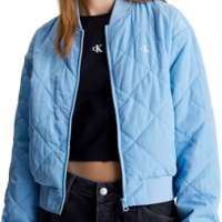 Calvin Klein Jeans Women Bomber Jacket for Transition Weather