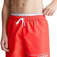 Calvin Klein Men Swim Trunks Medium Double Mid-Length