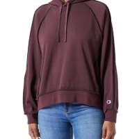 Champion Women’s Rochester 1919 Logo W-Heavy Cotton Poly Waffle Boxy Hooded Sweatshirt