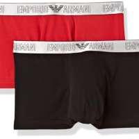 Emporio Armani Men’s 2-Pack Silver Set Trunk