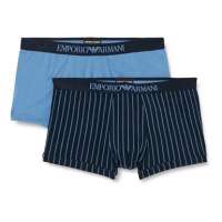 Emporio Armani Men’s Stretch Cotton Classic Pattern Mix 2-Pack Trunk