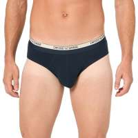 Emporio Armani Men’s Stretch Cotton Piping Logoband Brief