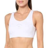 Emporio Armani Women’s Stretch Cotton Studs Logoband Bralette Bra