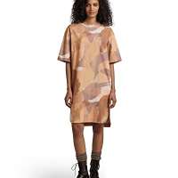 G-STAR RAW Women’s Boxy U Tee Allover Dress Dresses