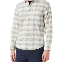 Levi’s Men’s Sunset 1-Pocket Standard Shirt Sharif Tofu 0 S –