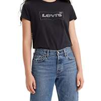 Levi’s Women’s The Perfect Tee- Outline Batwing Logo T-Shirt