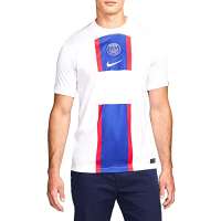 Nike PSG Dri Fit Stadium 3R T-Shirt WhiteOld RoyalWhite M