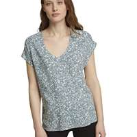 TOM TAILOR Denim Ladie’s 1024993 Patterned Short Blouse