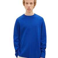 TOM TAILOR Denim Men’s Loose fit Crew-Neck Knitted Jumper