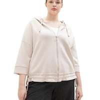 TOM TAILOR Women’s plus size sweat jacket