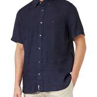 Tommy Hilfiger Men Pigment Dyed Linen Shirt