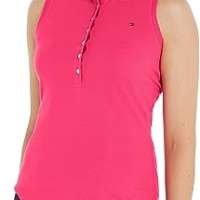 Tommy Hilfiger Women’s Polo Shirt Sleeveless Stretch