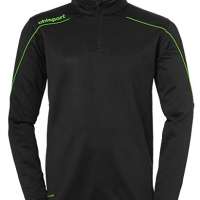 Uhlsport Stream 22 14 Zip Top – BlackFluo Green