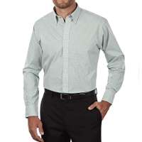 Van Heusen Men’s Regular Fit Gingham Button Down Collar Dress Shirt