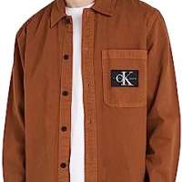 Calvin Klein Jeans Men’s Utility Overshirt J30J323970 Woven Tops