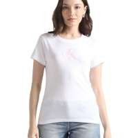 Calvin Klein Jeans Women Short-Sleeve T-Shirt Gradient Crew Neck