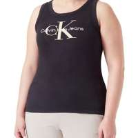 Calvin Klein Jeans Women Tank Top Rib Cotton