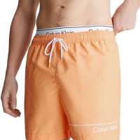 Calvin Klein Men Swim Trunks Medium Double Mid-Length