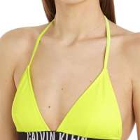 Calvin Klein Women Triangle Bikini Top Self-Tie