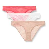 Calvin Klein Women’s 3 Pack Bikini Low-rise 000qd5203e Bikini Panties