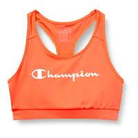 Champion Women’s C-Tech-Quick Dry Metallic Small Logo Square Neck Medium Support Bras