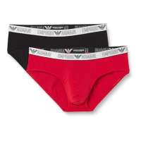 Emporio Armani Men’s 2-Pack Silver Set Brief Boxer