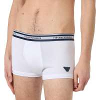 Emporio Armani Men’s Stretch Cotton Shiny Logoband Trunk