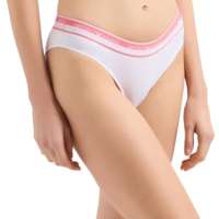 Emporio Armani Women’s Stretch Cotton Logoband 2-Pack Brief