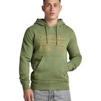 G-STAR RAW Men’s Distressed Originals Hooded Sweater