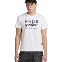 G-STAR RAW Men’s Triple Logo Gr R T T-Shirt