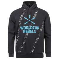 HEAD Race Hoodie Junior-Race Print or Black-140 Blue