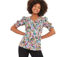 Joe Browns Women’s Neon Pop Floral Printed Blouse