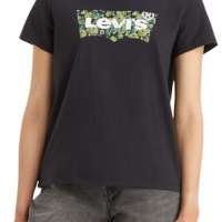 Levi’s Women’s The Perfect Tee- Pattern Batwing Logo T-Shirt