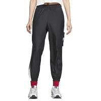 Nike W Nsw Pant WVN Sport Trousers – BlackWhiteX-Large