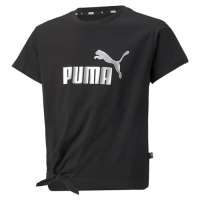 PUMA ESS Logo Knotted Tee G Puma Black